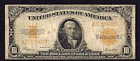 Fr.1173, 1922 $10 Gold Certificate, K22305631, Fine [12]